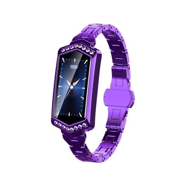 Montre connectée Edition Saphir Violette Nouveauté 2019 de la gamme Inkasus, la montre