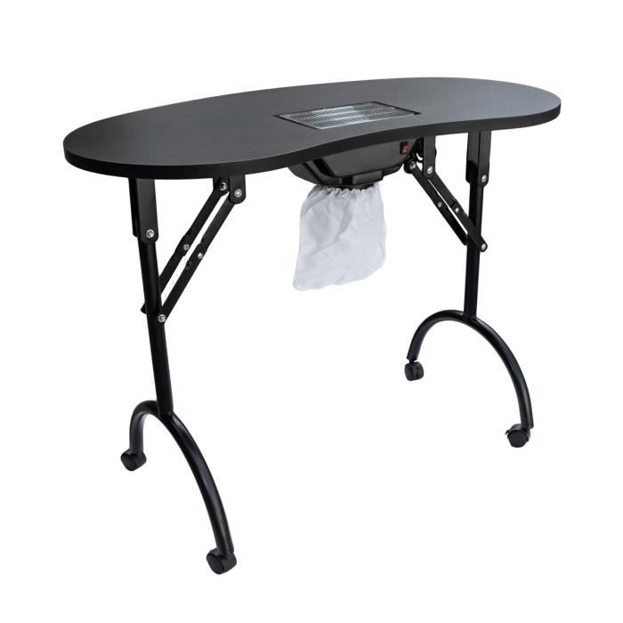 Table manucure pliante avec aspirateur SWAN - Pliant - Table manucure -  Mobilier Esthétique - Gouiran Beauté Mobilier
