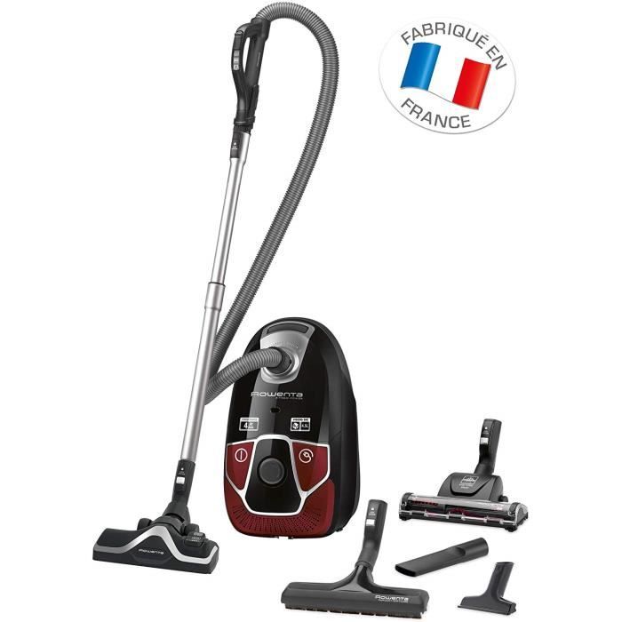 Rowenta RO6466EA Aspirateur avec Sac Silence Force 4A Home /& Car Pro 4,5L Silencieux 66dB Accessoires Sp/éciaux Poils d/’Animaux et Voiture 750W