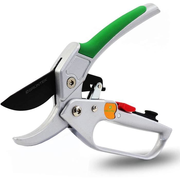 Gonicc Sécateur à Crémaillère Enclume Et Cliquet Automatique GPPS-1011 - Coupe Branches Jusqu'à 20mm