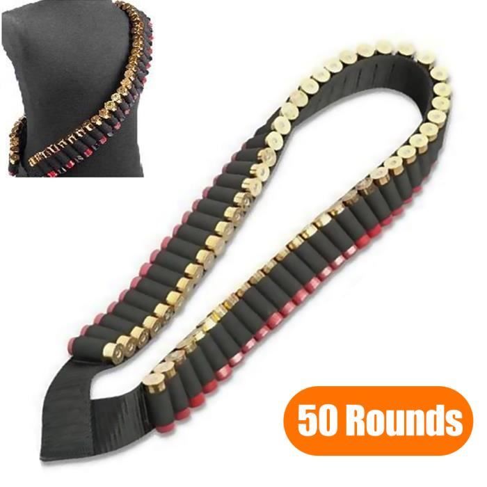 Porte-cartouches Tourbon Pour Fusil De Chasse - Ceinture De Munitions Calibre 12/16, Marron, Neuve