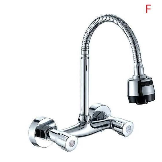 Robinet Mélangeur De Cuisine Trend S - Bec Rotatif 90 Mm - Raccord UniQuick 12 Mm - Finition Chrome
