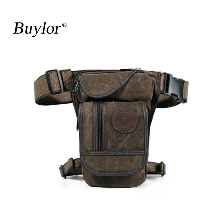 Sac banane Buylor sac jambe tombante Vintage sacoche de