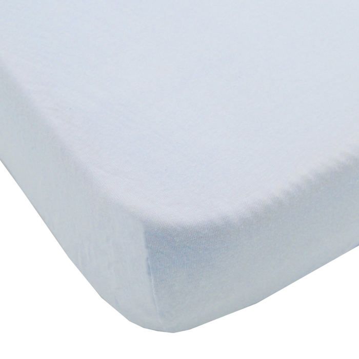 BABYCALIN Drap Housse Bébé Ciel 60 x 120 cm Jersey 130gr/m² BABYCALIN Drap Housse Bébé Ciel 60 x 120 cm Jersey 130gr/m²