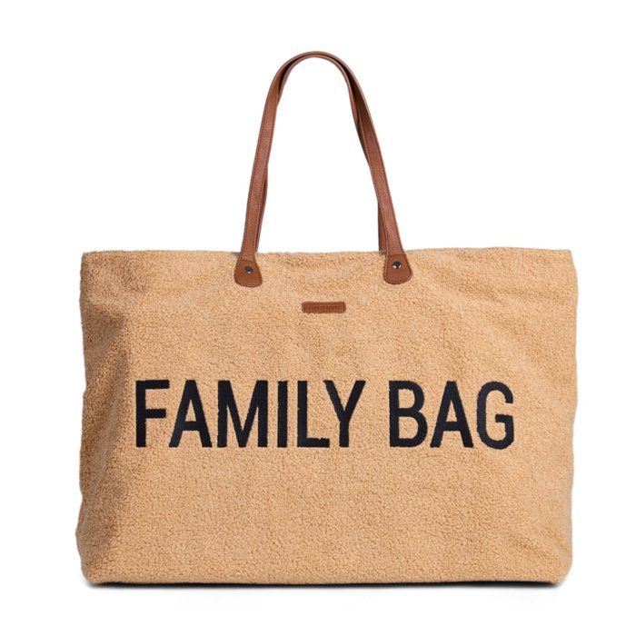 Sac à langer FAMILY BAG Teddy Marron Sac à langer FAMILY BAG Teddy Marron