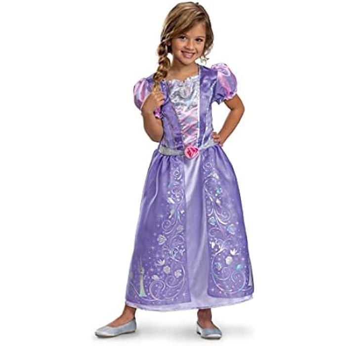 Déguisement Belle Classique Disney – Édition 100e Anniversaire, Robe De Princesse Pour Enfants 3-8 Ans, Costume Officiel