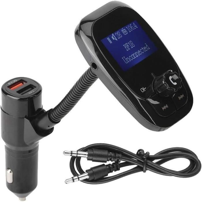 Sans Fil Fm Bluetooth Mp3 Usb Adaptateur De Voiture Lecteur Chargeur