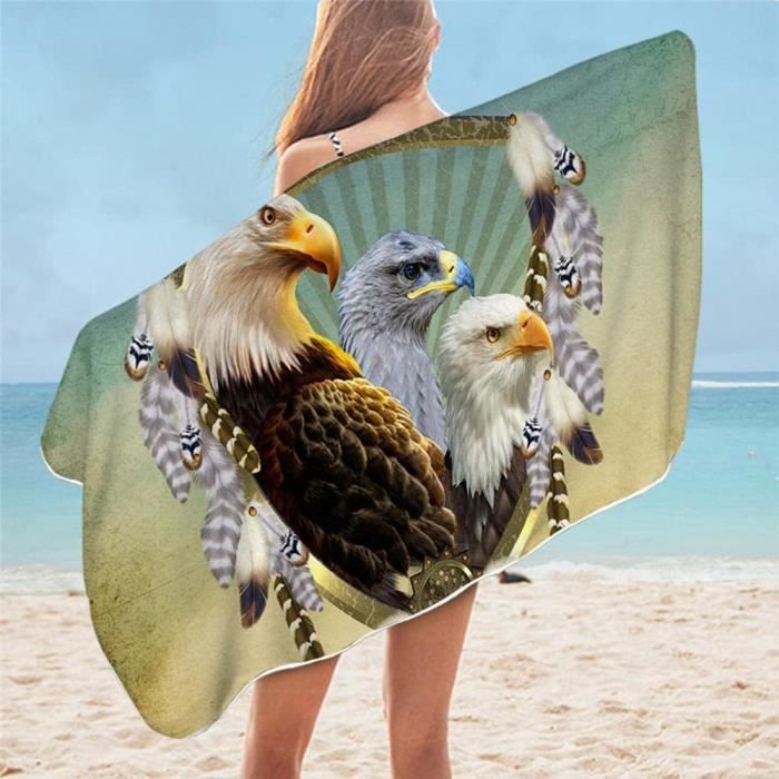 Wise Owl Outfitters Serviette de Voyage Camping Compact Séchage Rapide
