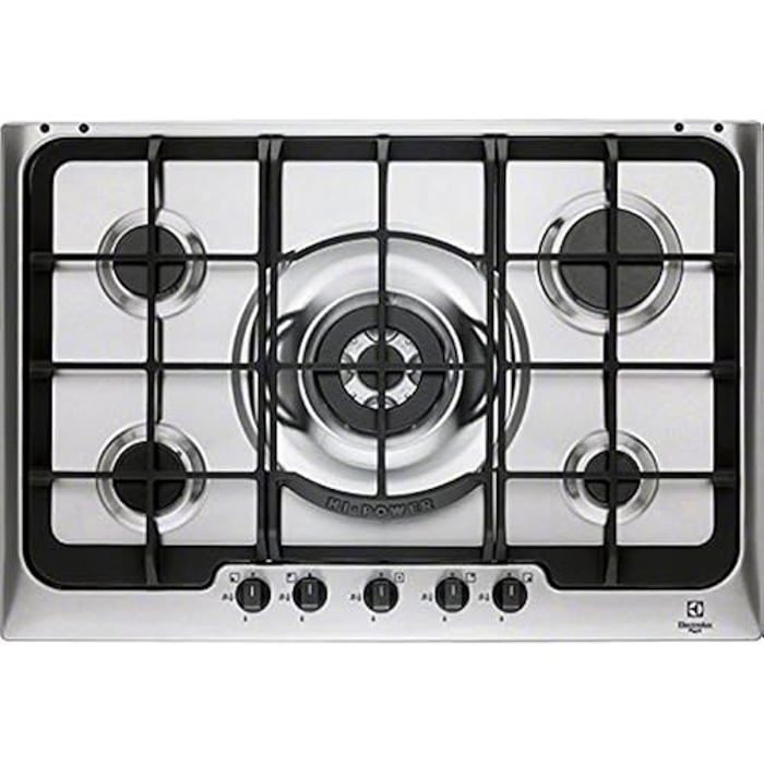 Table de cuisson à induction ELECTROLUX Rex px750uov 75 cm Acier inoxydable Grilles de fer