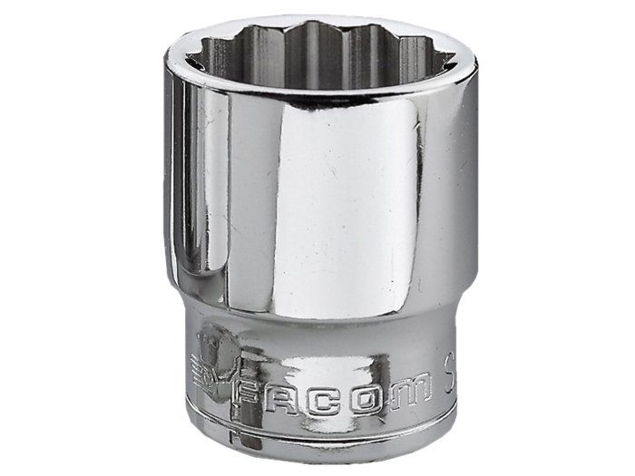 Douille 38'' 12 pans métriques diamètre 13mm longueur 30mm FACOM J.13