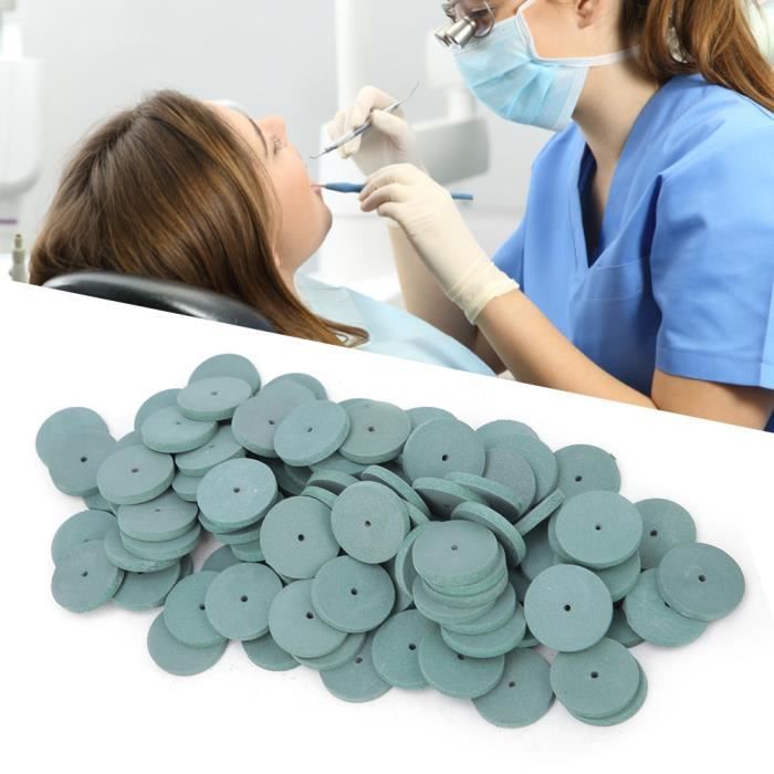 100 Pièces 12mm Anneau De Papier Abrasif Roue De Papier Abrasif Peu De