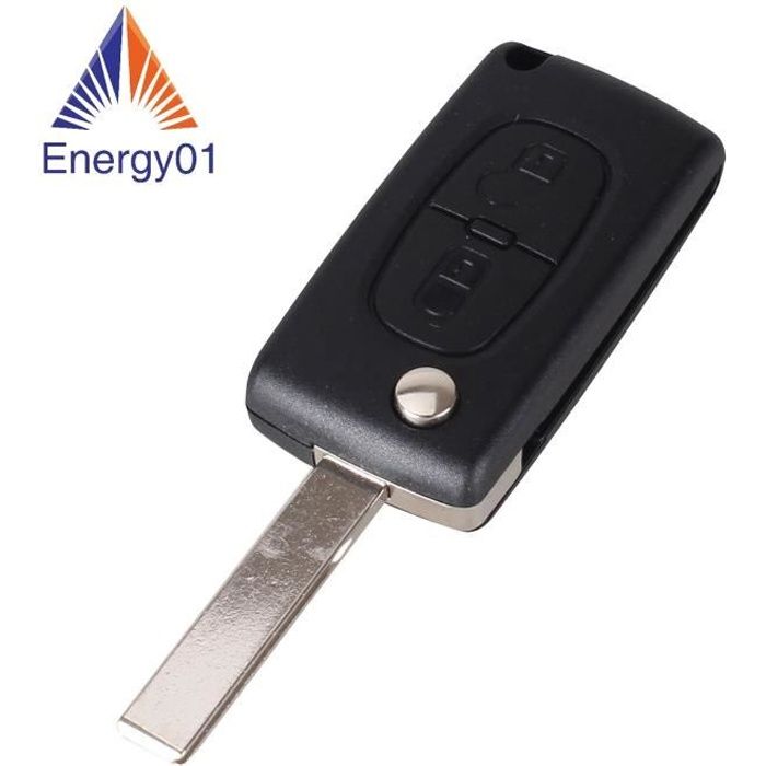Coque de clé télécommande Voiture pour Peugeot 107 207 307 308 407 408 Coque de clé télécommande Voiture pour Peugeot 107 207 307 308 407 408