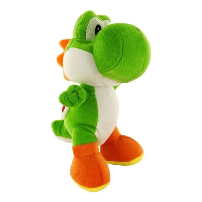 Peluche Dinosaure Yoshi 24 cm Set Doudou Super Mario Classique Enfant Dino  Vert et Blanc - Cdiscount Jeux - Jouets