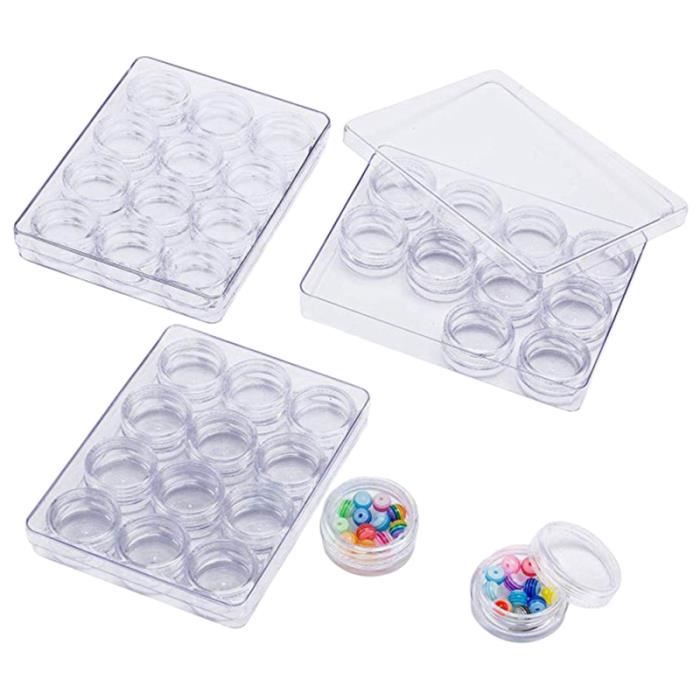 Boîte De Stockage De Batterie Transparente, Boîte De Batterie