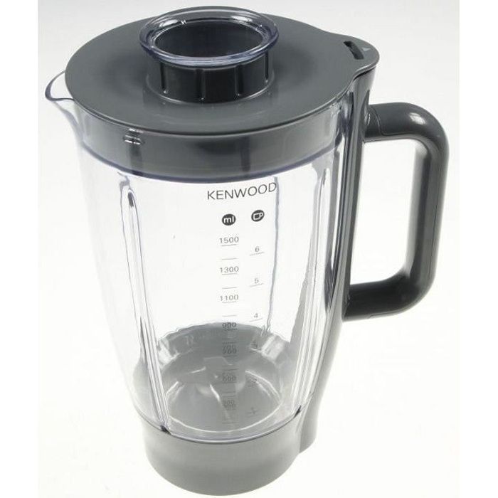 BOL BLENDER ACRYLIC COMPLET 1.5 L POUR ROBOT MULTIFONCTIONS KENWOOD - BVMPIECES