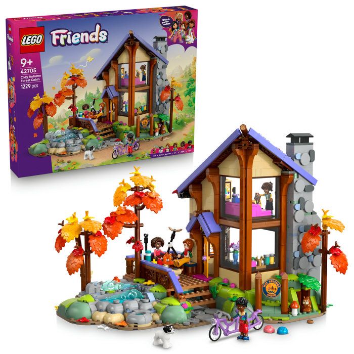 LEGO® Friends 42705 La cabane chaleureuse dans la forêt - vue 3