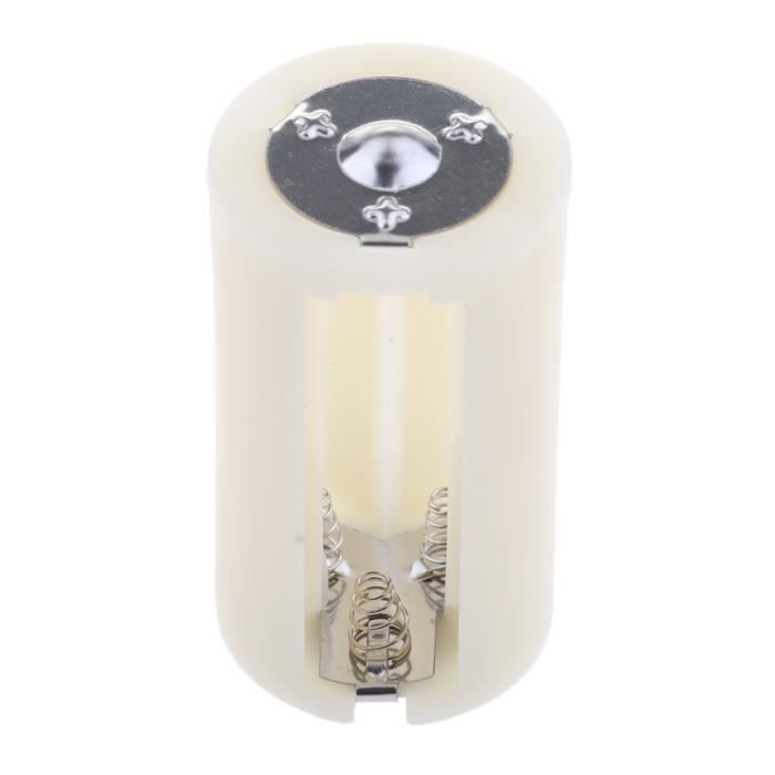 5 Adaptateurs Piles AA Vers D - Convertisseur 3xAA En 1xD Pour Urgence, Lampe Torche