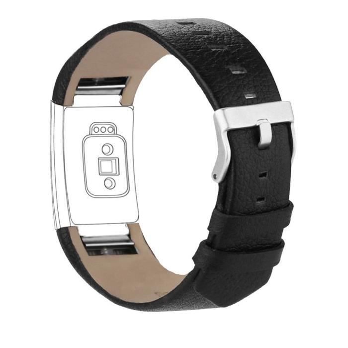 Fitbit Pour Fitbit Charge 3 & 4 SPORTS Rechange Sangle Bande Métal Fermoir Bracelet 