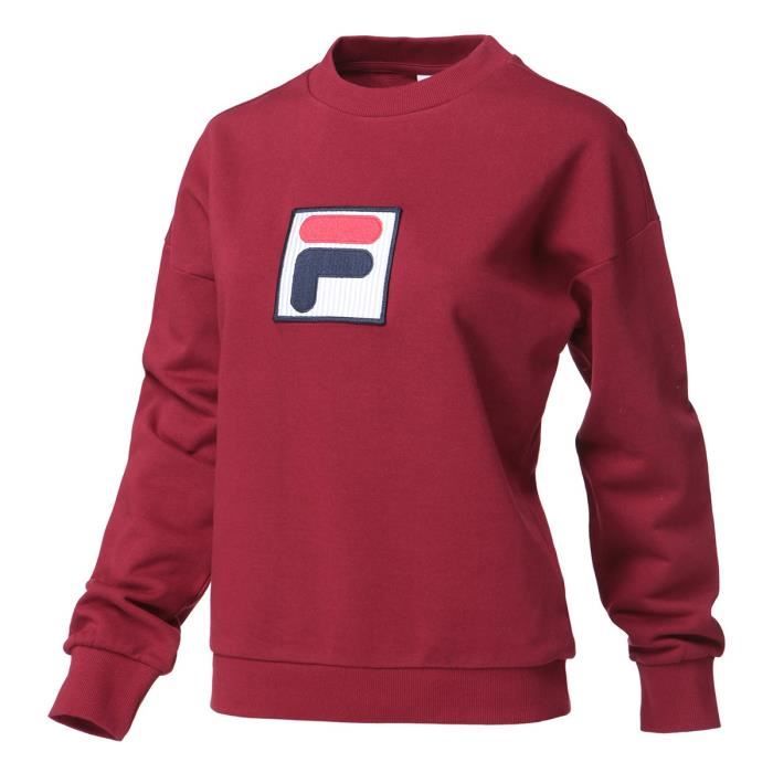 sweat fila bordeaux