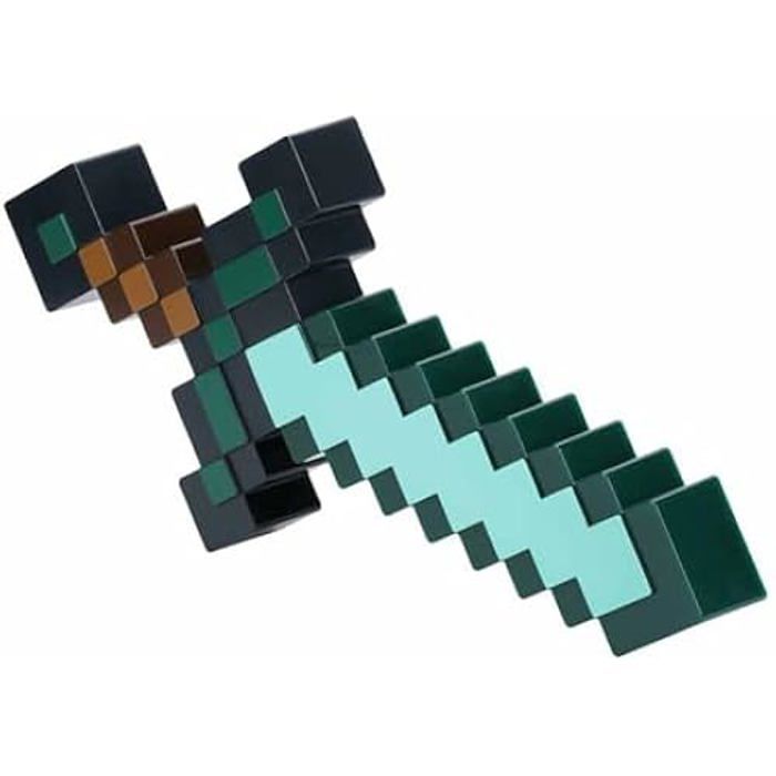 Lampe Épée de diamant Minecraft - Paladone - 3 modes de lumière dynamiques - Alimentation USB ou piles