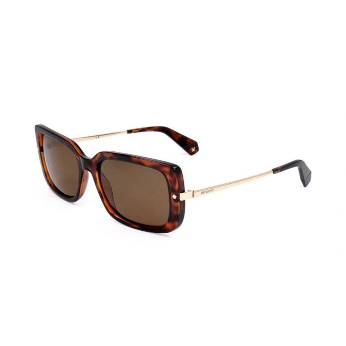 Polaroid lunettes de soleil 4075/S086/SP dames carr&eacute;es marron/bronze