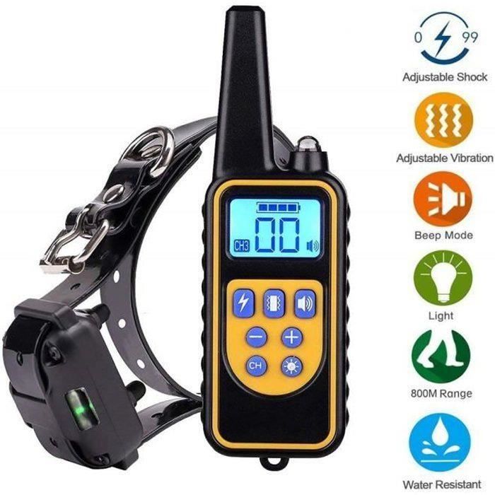 Collier Anti Aboiement Chien Automatique,Collier Choc,Lot De 2 – GLEADING