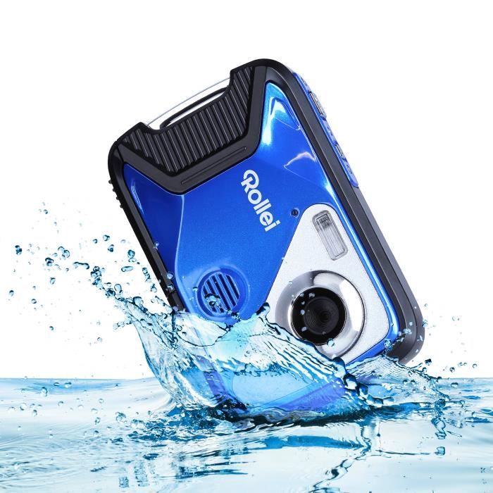 Rollei Sportsline 60 Plus - appareil photo numérique étanche avec caméscope 21 MP et Full HD
