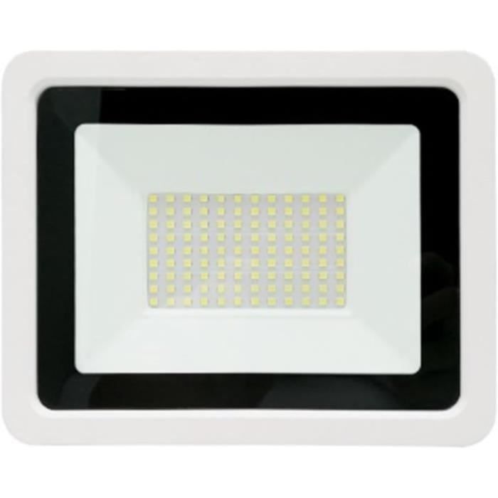 Projecteur LED Extérieur IP66 10W à 500W - Blanc Froid Ou Chaud - Pour Chantier, Jardin, Sécurité