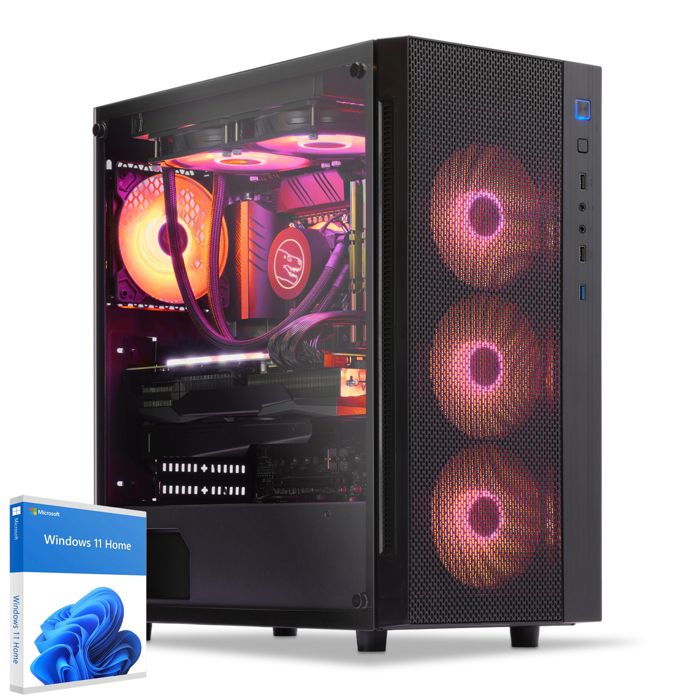 Sedatech PC Gamer Advanced Watercooling ATX • AMD Ryzen 9 5900X • RTX5060Ti • 32Go RAM • 1To SSD M.2 • Windows 11