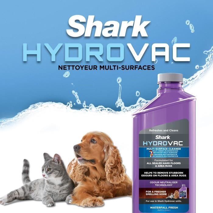 Recharge de nettoyant surfaces Shark HydroVac 1