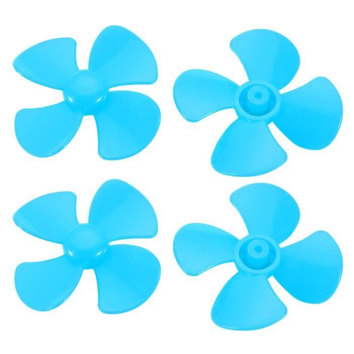 Hélice RC 2 Pales 5x4.5 Pouces - Sens CW - Bleue Avec Adaptateurs De Trou - Pour Avion électrique