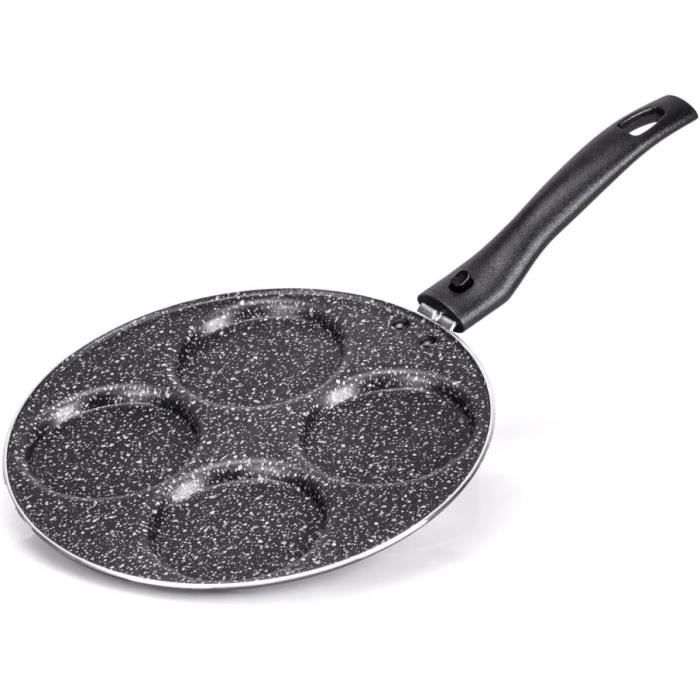 Wok ALLUFLON Tradizione Italia 28 Cm - Revêtement Antiadhésif Effet Pierre - Compatible Toutes Plaques (sauf Induction)