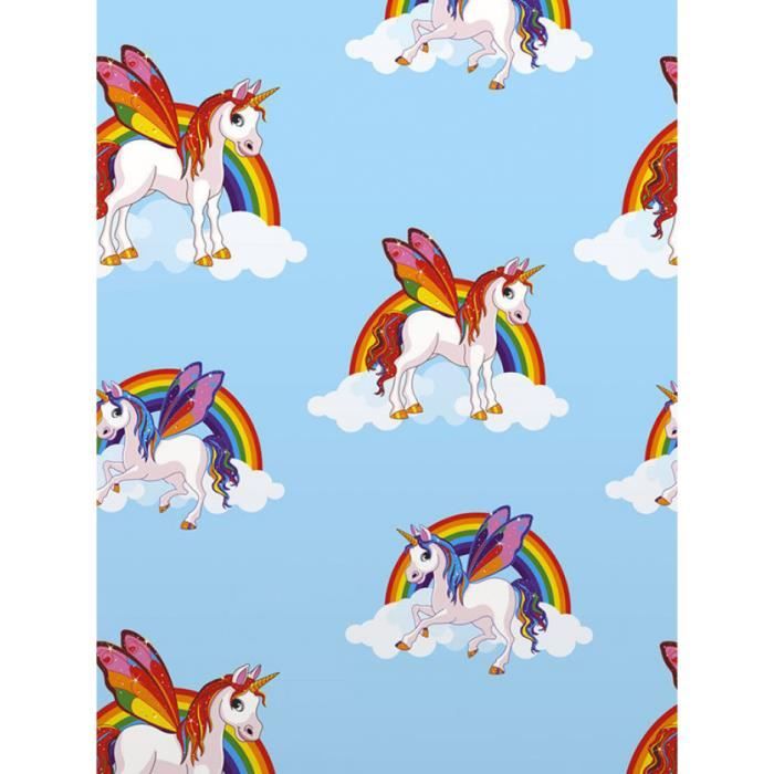 Scarica Gratis Images Licornes Arc En Ciel Papier Peint Bleu 6304 Achat Vente Papier dernière salutations