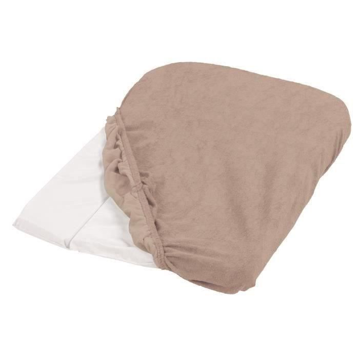 Tineo Lot 2 Housses De Matelas A Langer Marron pour garçon - vue 2