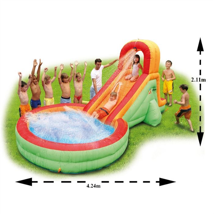 Slide 'n Splash Toboggan et piscine Cdiscount Jeux Jouets