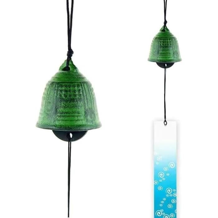 Japonais Fonte Vent Carillon Pétale Métal Ancien Scenic Spot Balcon Cour Extérieure Temple