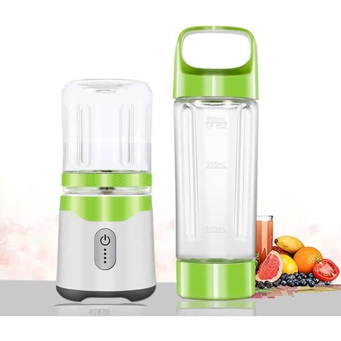 Mini Blender À Smoothie Portable Bébé Mixeur À Main Avec Bouteille Gourde 500Ml Hachoir