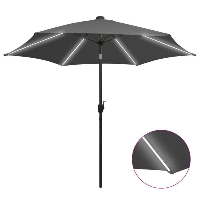 vidaXL Parasol LED 300 cm - vue 3