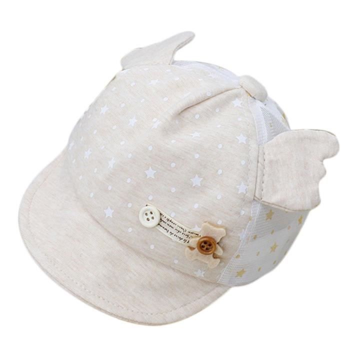 Xm731 Chapeau Bob De Soleil Bebe Fille Chapeau A Visiere Pour Activites 3 12 Mois Cdiscount Pret A Porter