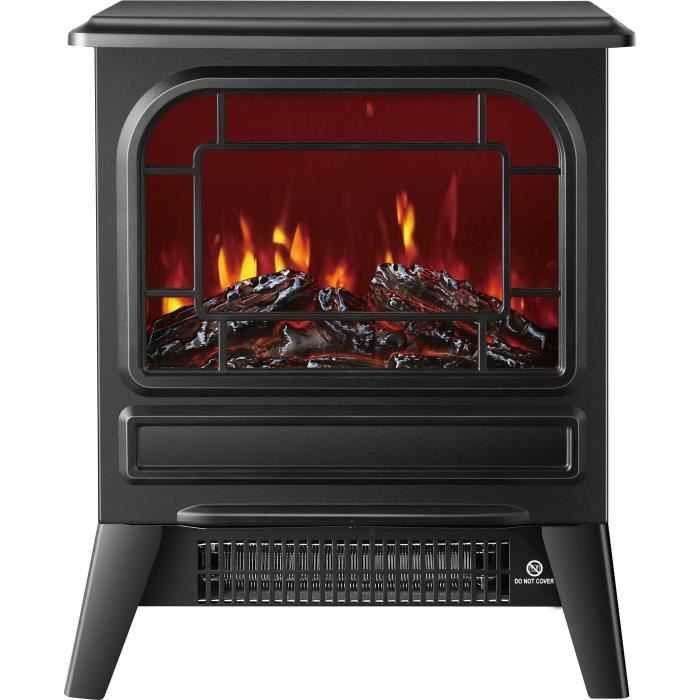 Foyer décoratif soufflant WARMTECH WTFF1850 Horizontal