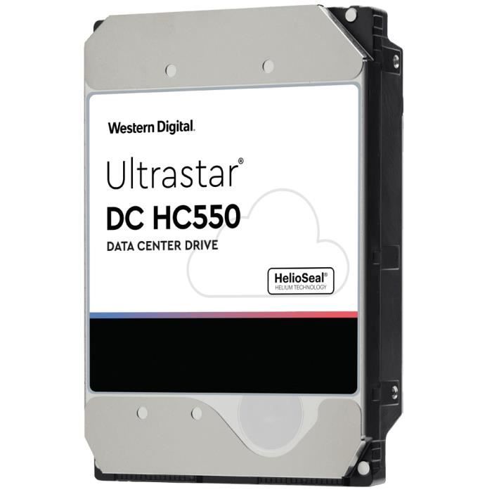 Western Digital Ultrastar DC HC550 disque dur 18 To 7200 trmin 512 Mo 3.5 SAS Neuf - vue 5