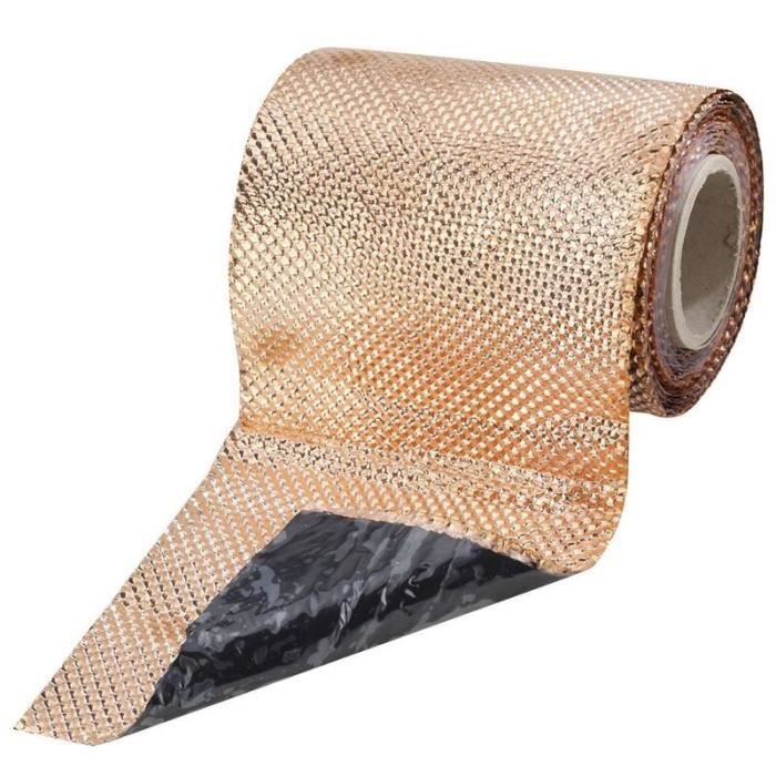 des vitraux et des circuits 13 mm et 6,4 mm chacun 20 m de long pour la r/éparation du blindage EMI 25,4 mm Rouleaux de ruban de cuivre Deedma avec film et adh/ésif- 4PK multi-largeurs 51 mm