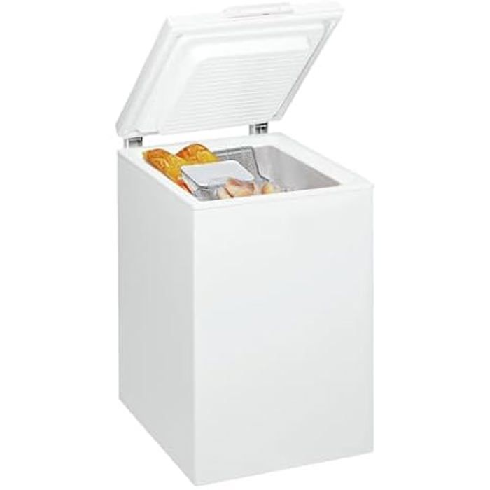 Congélateur Coffre Whirlpool WH1411 E2 - 200 L - A+ - FastFreezing - 6° SENSO - Whirlpool