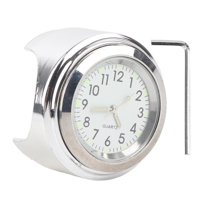Horloge étanche Pour Guidon De Moto - Montre Antichoc, Universelle - Neuf