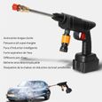 TD® Pistolet de lavage rechargeable Pistolet de lavage de voiture sans fil Machine de lavage de voiture à domicile-1