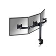 NEWSTAR FPMA-D960D3 Support de table - Montage sur bureau pour 3 écrans LCD - Bras réglable - Taille d'écran : 10"-21" - Noir-1