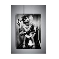 9 Printable Toilet Posters: A Modern and Humorous Wall Decoration for