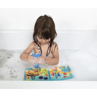 Station De Bain Aischens – Canard, Lion, Crocodile – Ventouses, Effets D’Eau Magiques, Dès 6 Mois