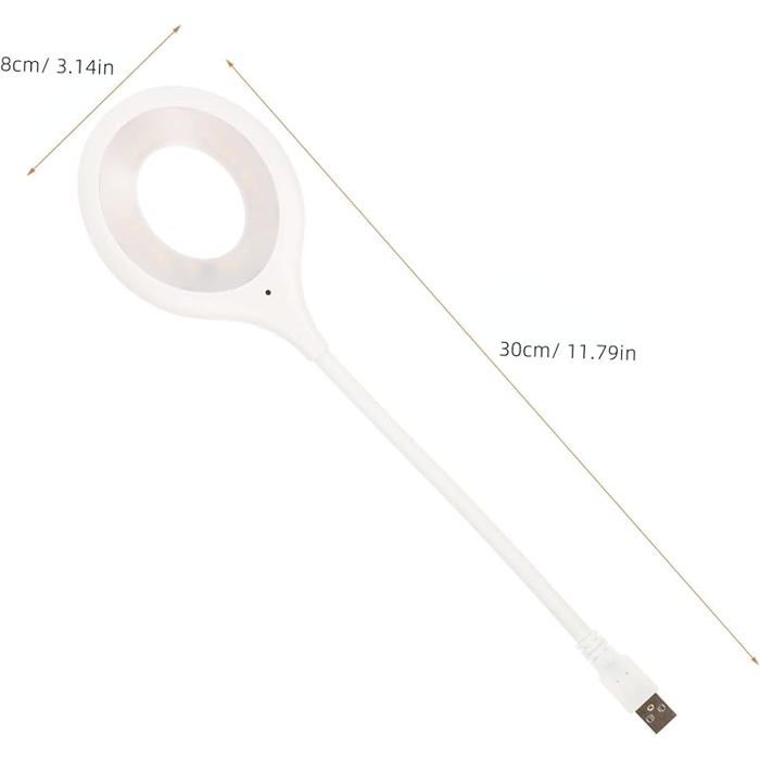 Lampe Flexible USB à 28 LED - Clip Pour Ordinateur, Livre, Bureau - Marque Uxcell - Neuve
