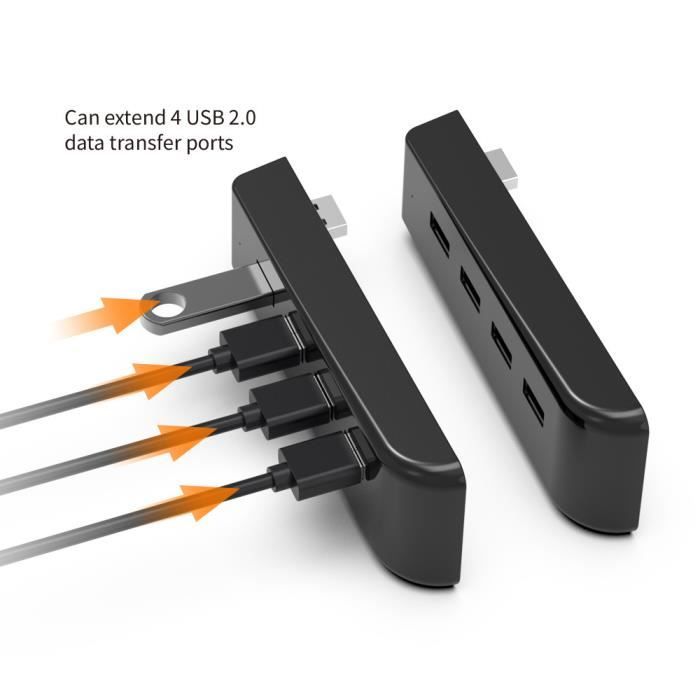 Hub USB pour PS5 5 Ports, Adaptateur RéPartiteur de Chargeur de Hub  D'Extension Haute Vitesse - Cdiscount